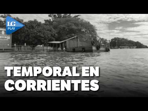 CORRIENTES: El desborde del Paraná rompió defensas y afectó varios barrios en Paso de la Patria