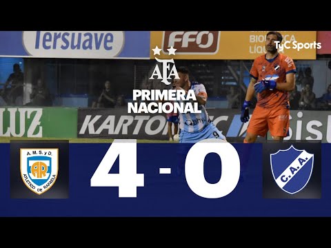 Atlético de Rafaela 4-0 Alvarado | Primera Nacional | Fecha 10