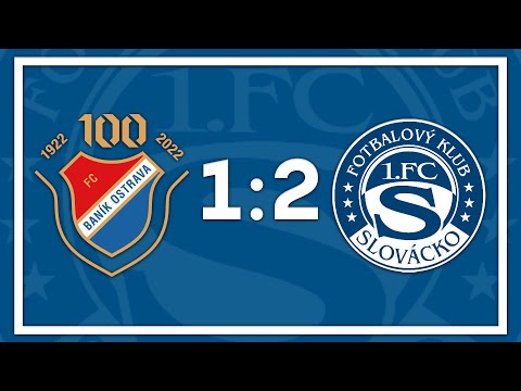 SESTŘIH: Baník Ostrava - 1. FC Slovácko (1:2)
