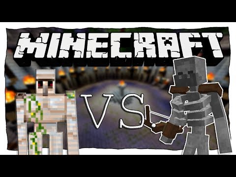 EISENGOLEM VS. MUTANT SKELETONS | Minecraft: Eisengolem vs. Monster • #17 | Mutant Creatures Mod
