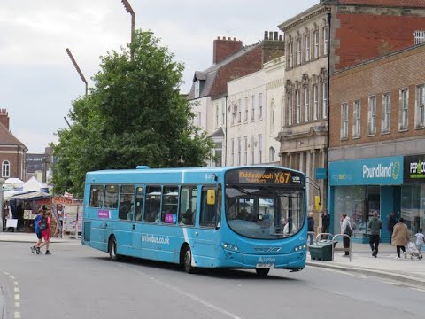 [THRASH] Arriva North East 1507 NK13FJP on X67 to Middlesbrough 20250823
