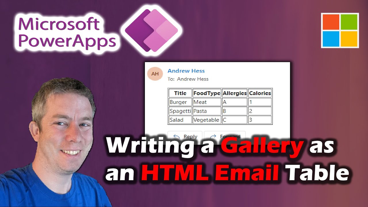 Guide to Converting Gallery into HTML Email in Power Apps