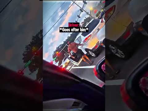 Road Rage Driver Gets Instant Karma