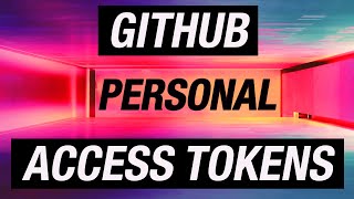 GitHub password no longer works? GitHub Personal Access Tokens!