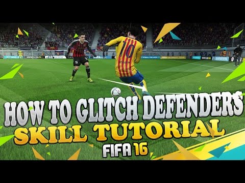 FIFA 16 HOW TO GLITCH DEFENDERS \ BEST 3 STAR SKILL MOVE TUTORIAL \THE HEEL TO HEEL FLICK