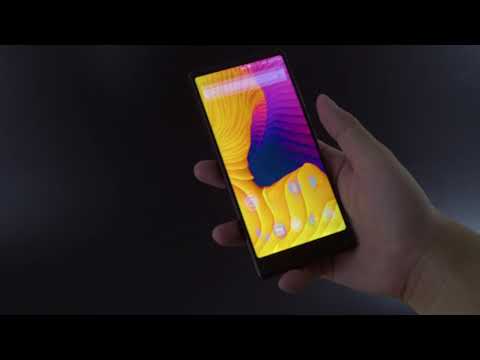 Vernee MIX 2 appearance, hand-on and screen on