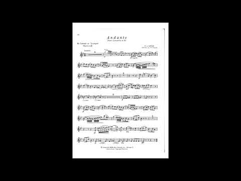 Andante from Concerto in Eb  (Haydn) Trumpet Solo