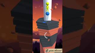 stack jump ball 2025 😉😉 gameplay //  l game channel // android & ios gameplay 2222 #jumpball #shorts