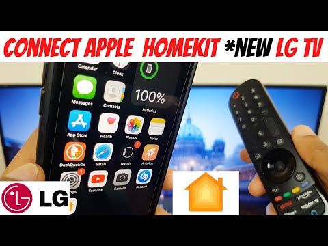 Connect IPhone Homekit and *New LG Smart TV