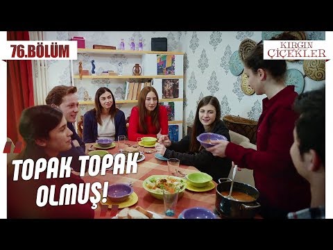 Songül’ün evinde ilk akşam yemeği! - Kırgın Çiçekler 76.Bölüm