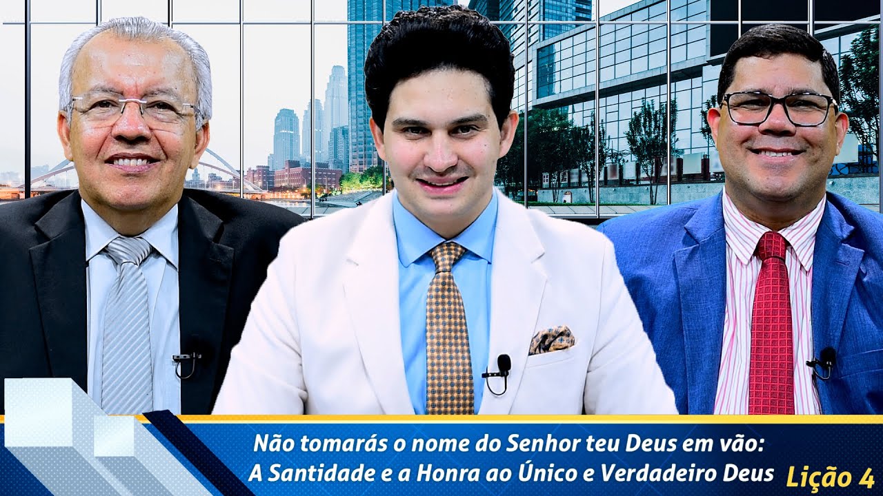 Revista de EBD Betel Dominical 4: Não tomarás o nome do Senhor teu Deus em vão:... e Verdadeiro Deus