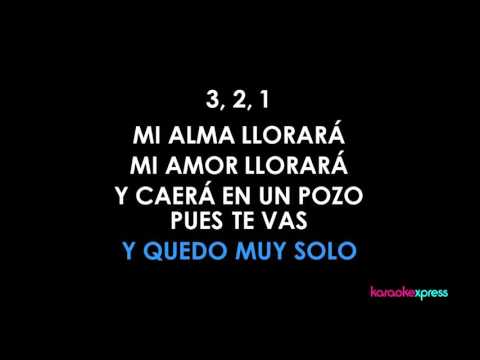Karaoke No pensé que era amor (Pedro Suarez Vertiz) COMPLETO HD