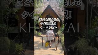 【タイ旅行🇹🇭】タイの軽井沢といわれるカオヤイ旅行記Vlog① #タイ旅行 #家族旅行 #子連れ旅行