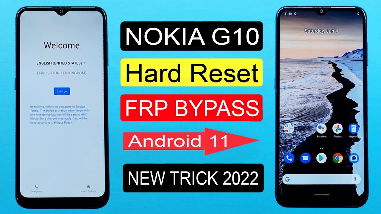 NOKIA G10 HARD RESET & FRP BYPASS | NOKIA G10 TA-1334 GOOGLE ACCOUNT BYPASS | NOKIA G10 FRP UNLOCK