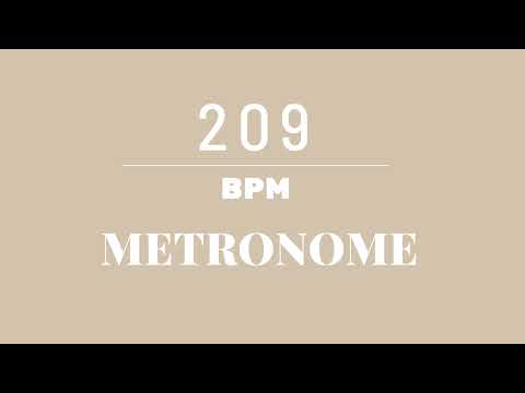 209 BPM Metronome
