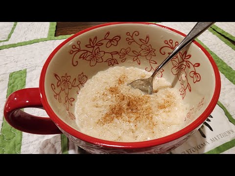 Rice Pudding for One! - Quick, Easy, & Delicious!