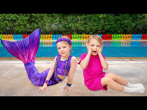 We Became Mermaids Adventure! 🧜‍♀️🌊✨
