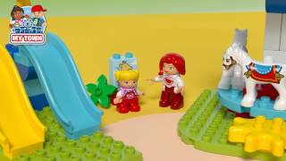LEGO DUPLO Семейный парк аттракционов (10841) - відео 2