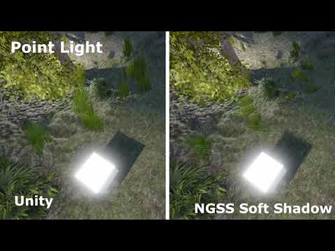 Unity 2017: Unity Shadow vs NGSS Soft Shadow