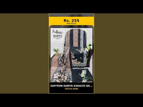 Saffron Rabiya Karachi Queen Vol 2 – product video thumbnail
