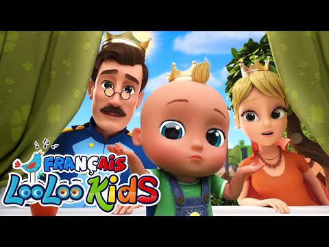 👑 Lundi matin, l'empereur, sa femme + Une Poule sur un Mur - Comptines Bébé - LooLoo Kids Français