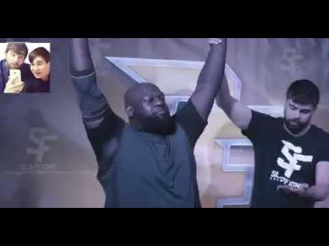 Solid Slug Knocks Out Highlander In Super Heavyweight SlapFight Tournament.