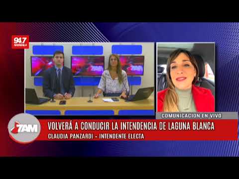 CLAUDIA PANZARDI – INTENDENTE ELECTA DE LAGUNA BLANCA