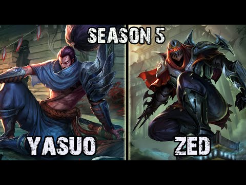 Best Yasuo Korea vs Zed MID Ranked Challenger