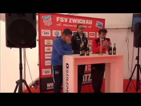 FSV Net- TV I Pressekonferenz FSV Zwickau  Hertha BSC II