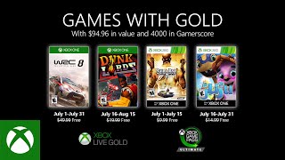 Games With Gold di luglio