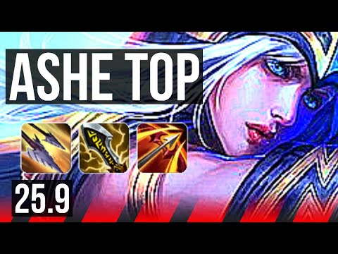 ASHE vs HEIMERDINGER (TOP) | NA Grandmaster | 25.9