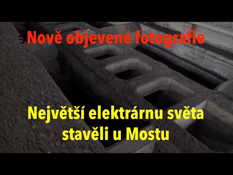 Ocelové město nacistů u Mostu: Nově objevené fotky největší elektrárny na světě