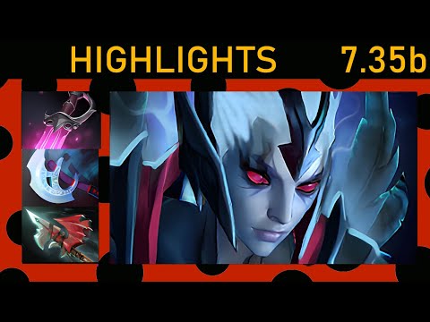 ⭐Vengeful Spirit 20+ Kills! Offlane Highlights 7.35b - Dota 2 Top MMR