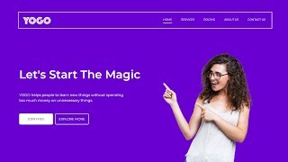 How To Make Website Using HTML CSS Bootstrap Complete Website Design