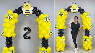 Honeybee Balloon Arch Decoration