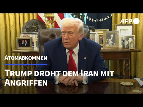 Atomprogramm: Trump droht Iran mit Angriff | AFP
