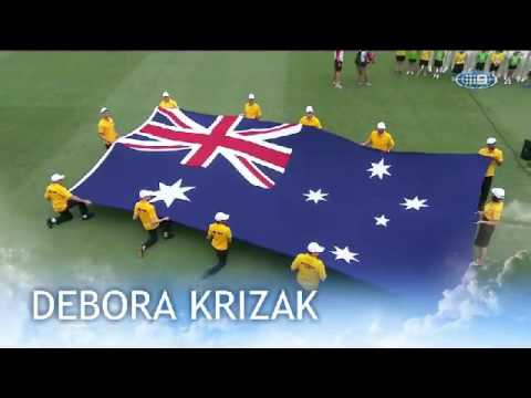 Ashes Test Series National Anthem DEBORA KRIZAK Australia January 2016