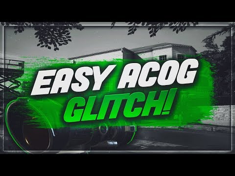 TCR6S | New Solo Super Easy ACOG Glitch Any Map - Operator Xbox One - Ps4 + PC