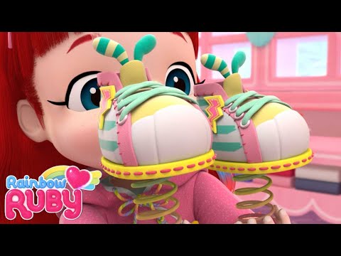 Rainbow Ruby - Shoe Crazy // Picture This - Compilations 🌈 Videos for Kids 🎵