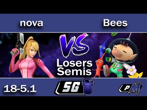 SG 18-5.1 LS - BITC | nova (Zero Suit Samus) vs sfy | Bees (Olimar)