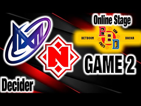 Nigma Galaxy(NG) VS Nemiga Gaming - GAME 2 - Decider Qualifiers - Betboom Dacha - Highlights DOTA 2
