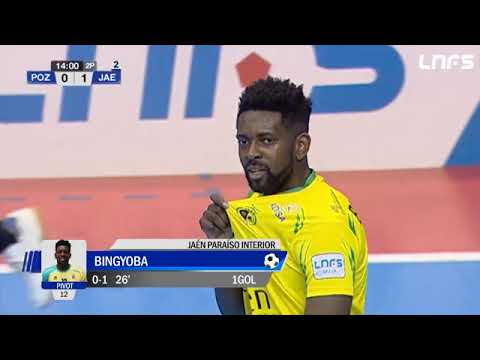 Gol Bingyoba (0-1) ElPozo Murcia - Jaén Paraíso Interior. J26, 1Div. LNFS