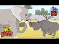 Rhino Vs Elephant Showdown Battle Of The Beasts Full Episodes Wild Kratts