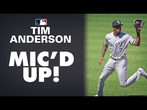 White Sox Tim Anderson MIC'D UP in-game vs. Reds! (TA gets super into it!)