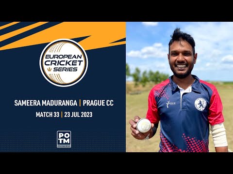 POTM: S.Maduranga - PCC vs BCC | Highlights | ECS Czechia | 23 July 2023 | ECS23.625