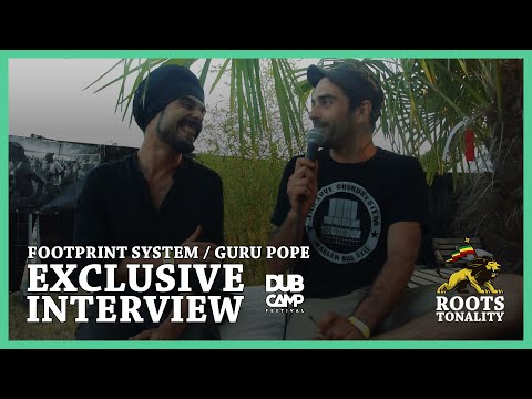 FOOTPRINT SYSTEM & GURU POPE - INTERVIEW - DUB CAMP FESTIVAL 2019 #DCF2019 #DubCamp #FootPrintSystem