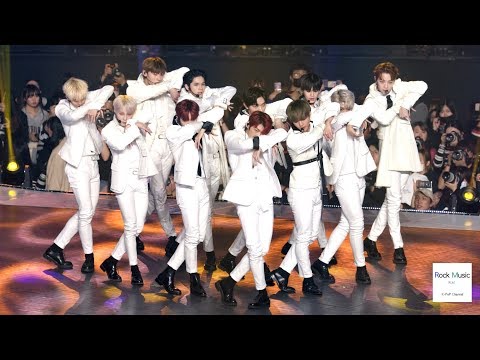 워너원(Wanna One)(To BE ONE + NOTHING WITHOUT YOU + 너의 이름을 + 켜줘 + Beautiful )[4K 60P RAW 직캠]@181106 락뮤직