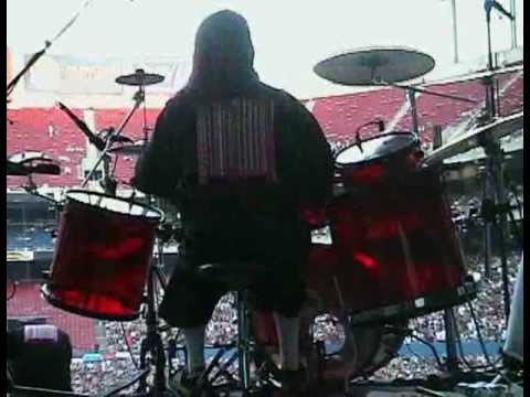 Joey Jordison playing Prosthetic
