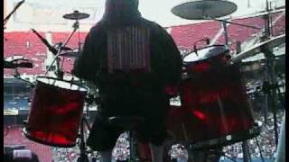 Joey Jordison playing Prosthetic