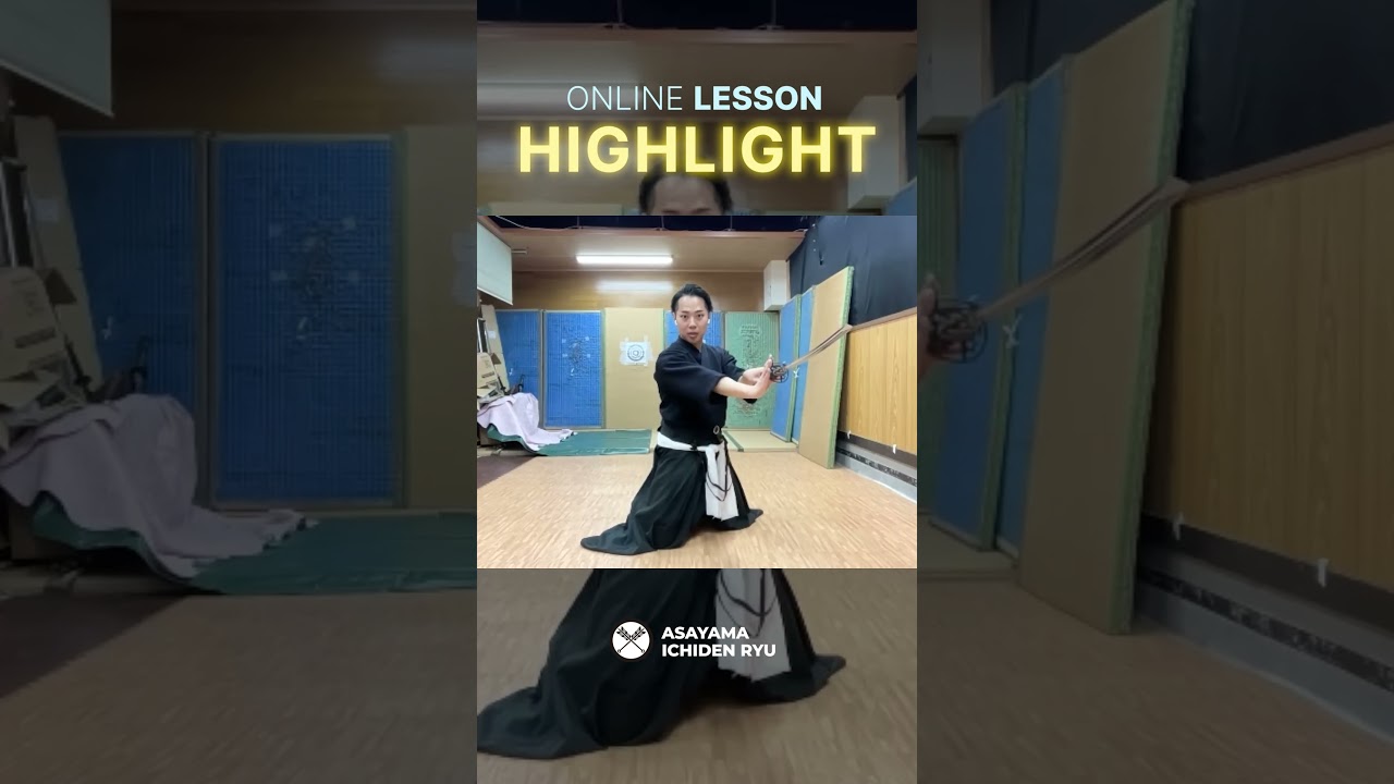 The Blade's Got to be Hiding Your Face #katana #onlinelessons